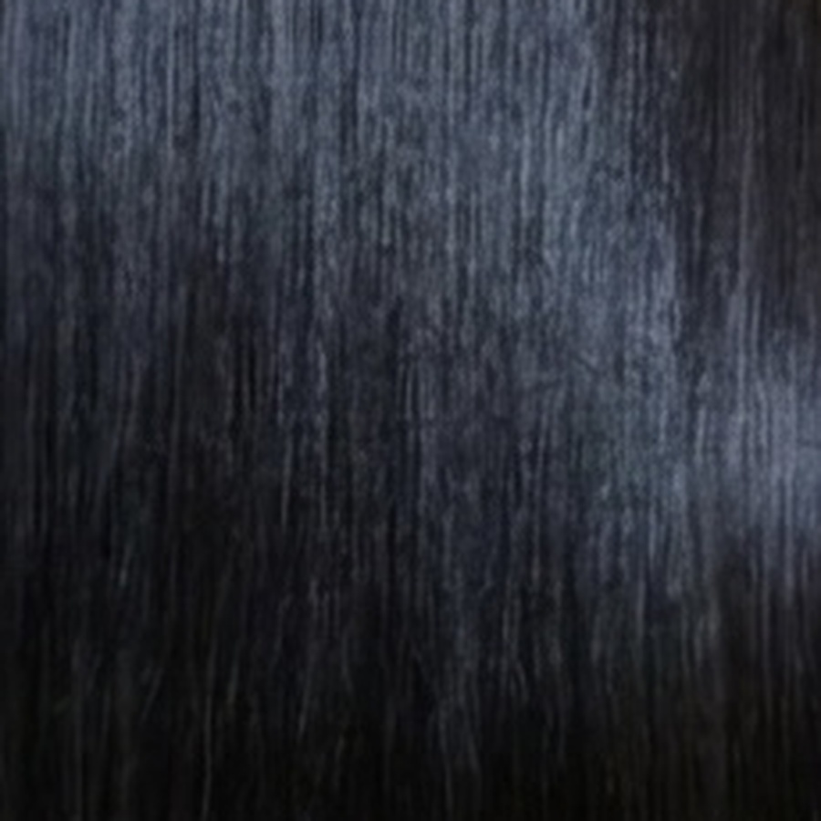 Onyx — True Black hair extension swatch